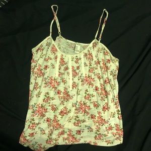 Floral tank top